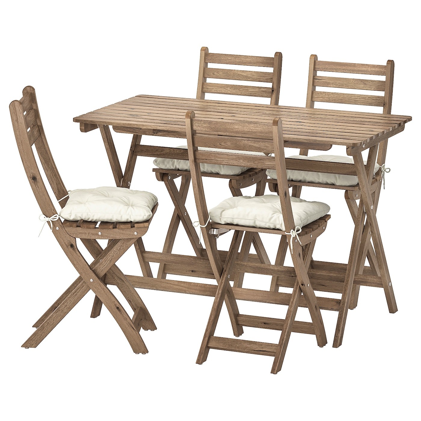 ASKHOLMEN Table+4 chairs, outdoor