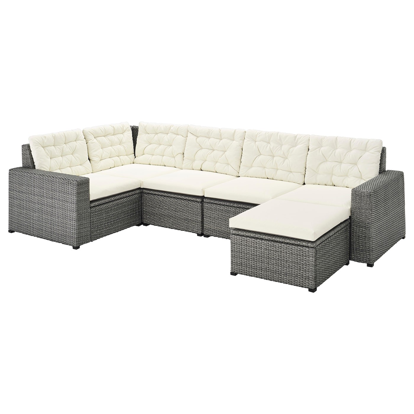 SOLLERÖN Modular corner sofa 4-seat, outdoor