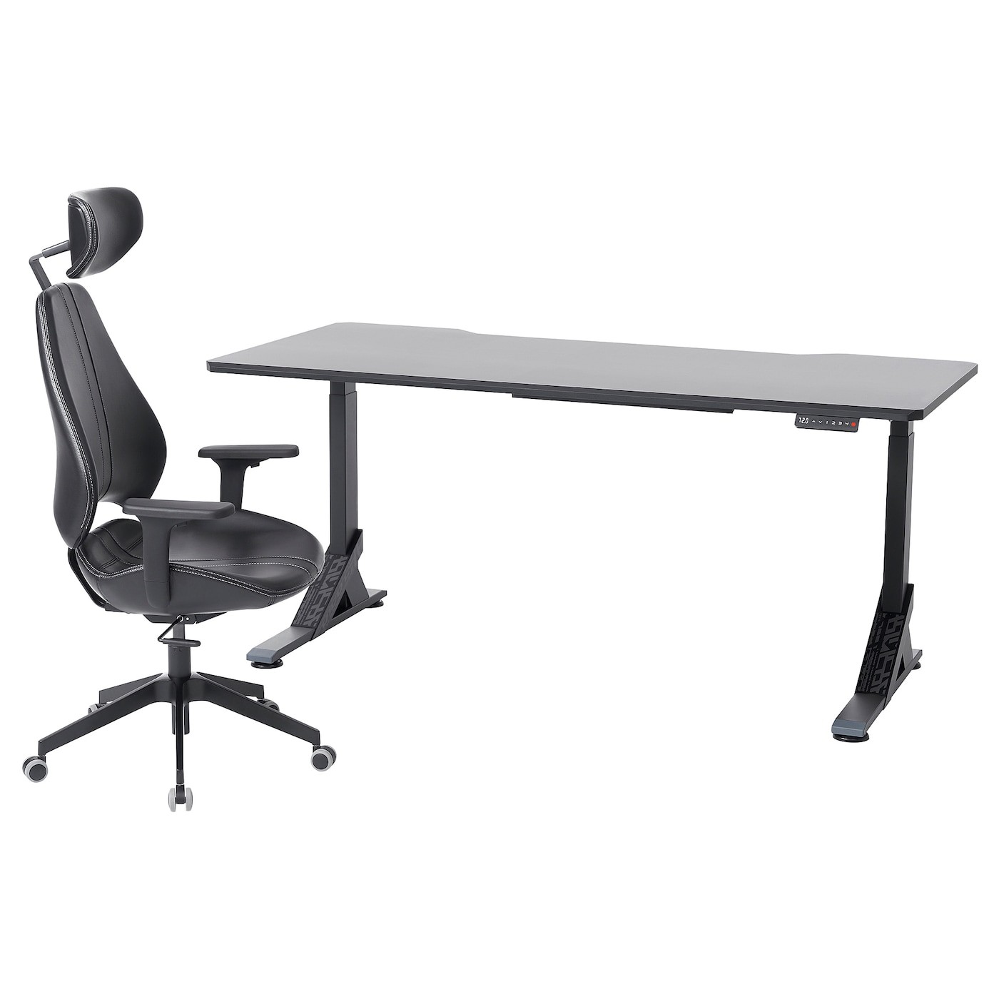 UPPSPEL / GRUPPSPEL Gaming desk and chair