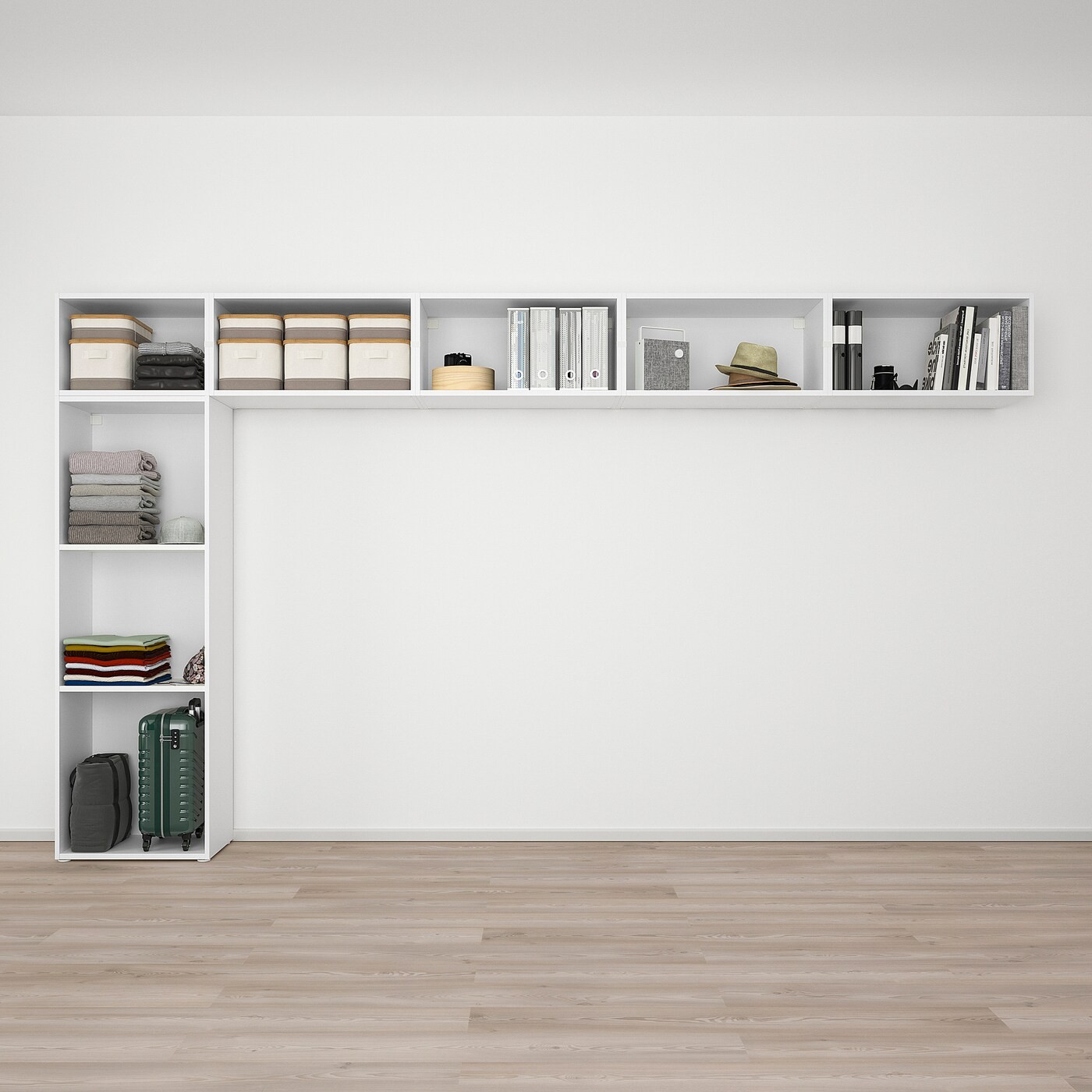 PLATSA Wardrobe w 10 doors