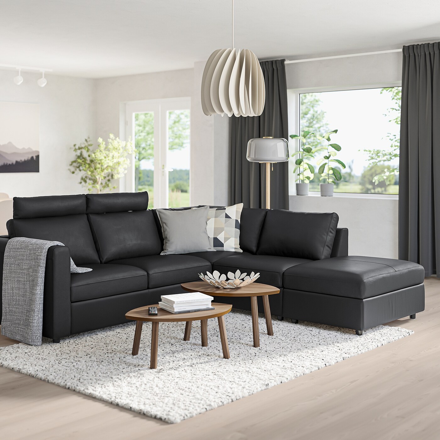 VIMLE Corner sofa, 4-seat