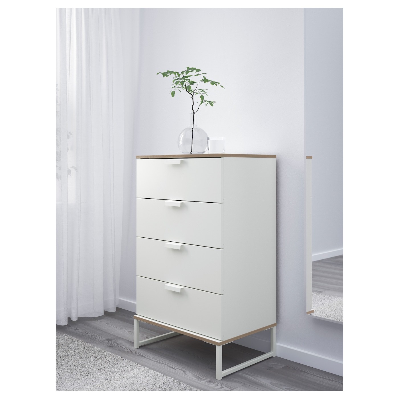 TRYSIL Chest of 4 drawers