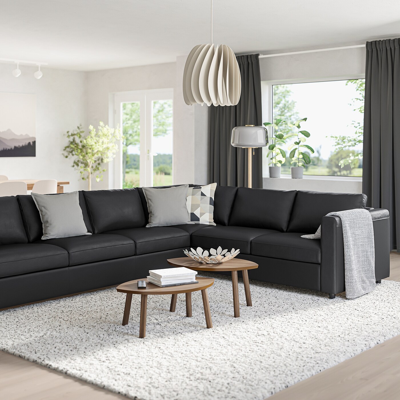 VIMLE Corner sofa, 5-seat