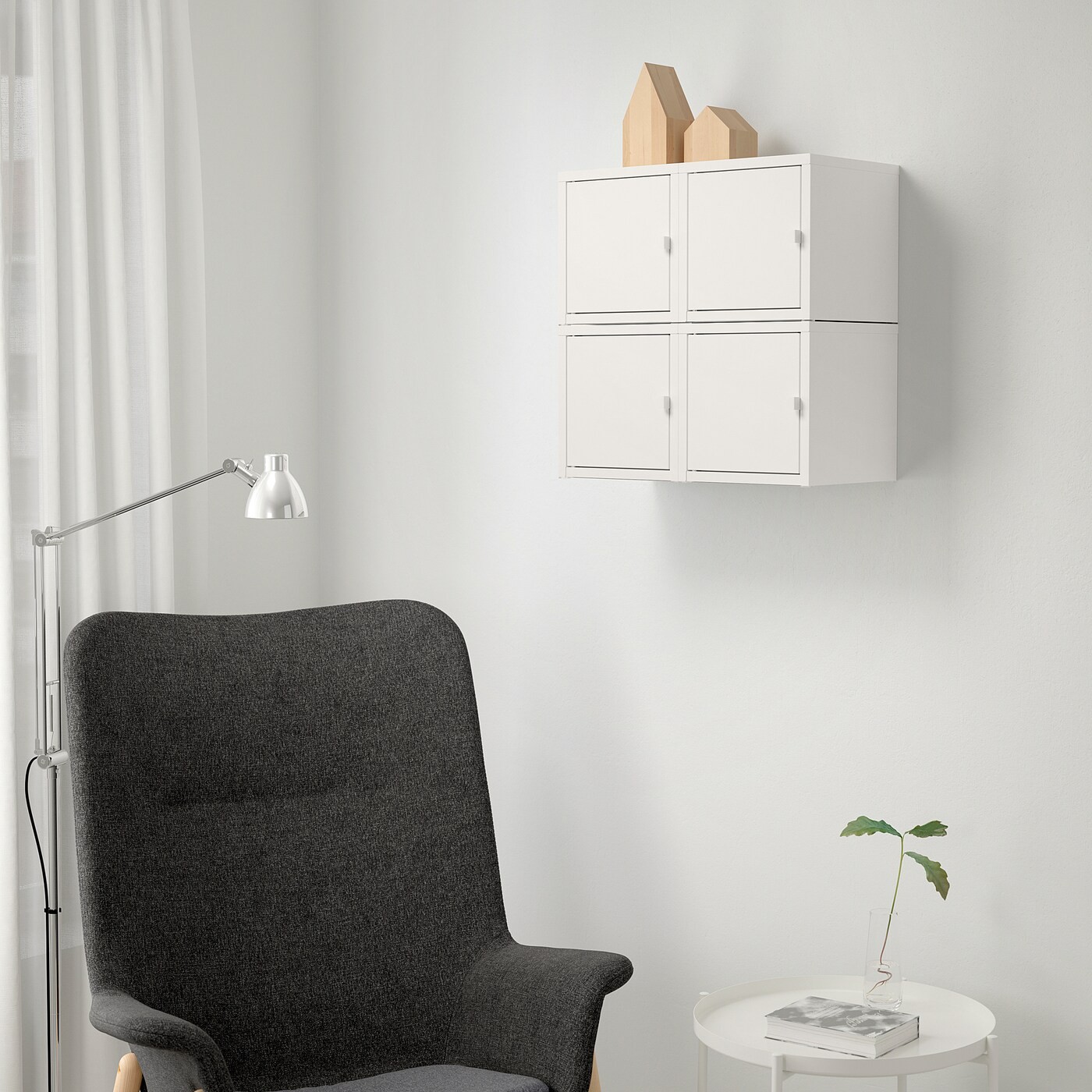 LIXHULT Wall-mounted cabinet combination