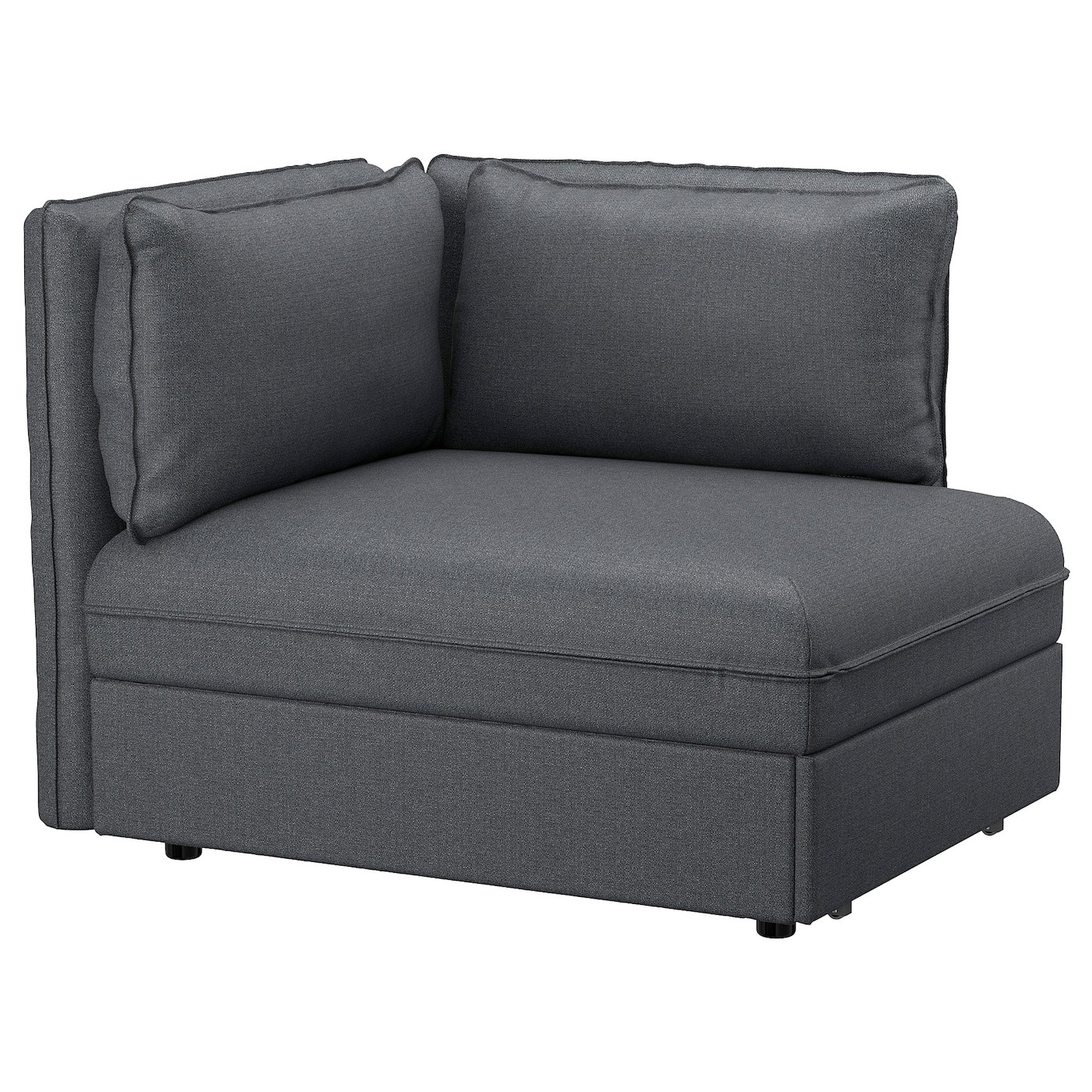 VALLENTUNA Sofa-bed module with backrests