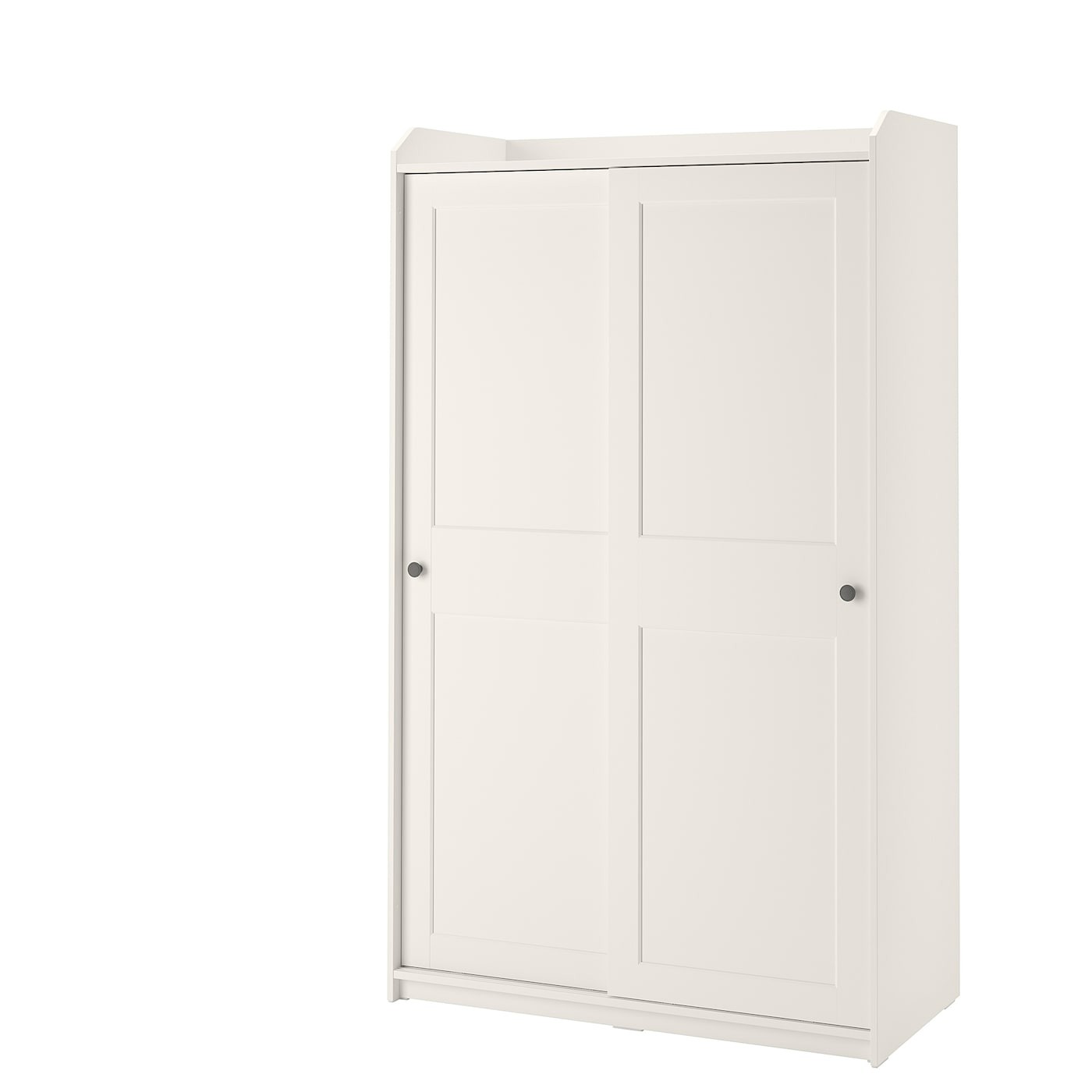 HAUGA Wardrobe with sliding doors