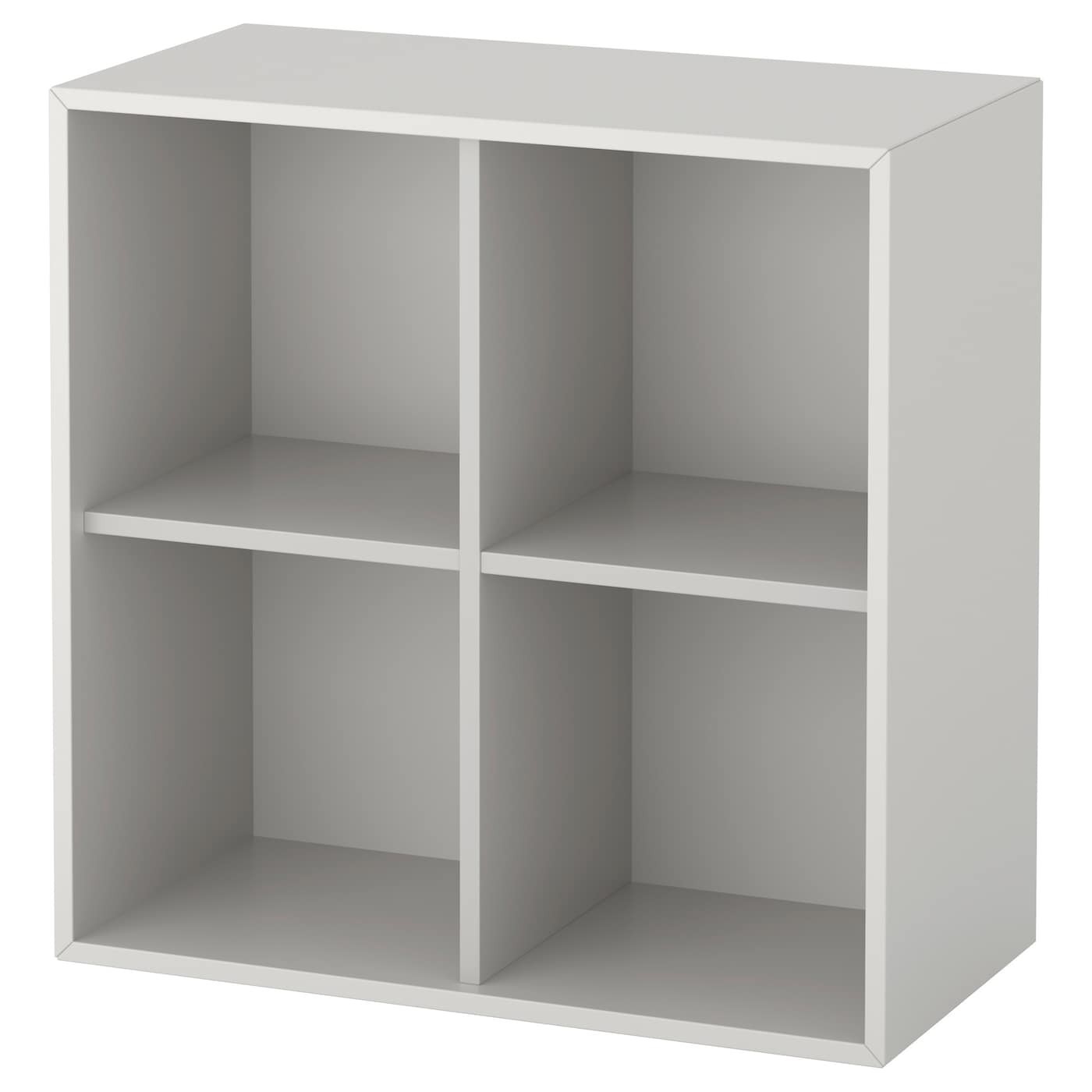 EKET Wall-mounted shelving unit w 4 comp