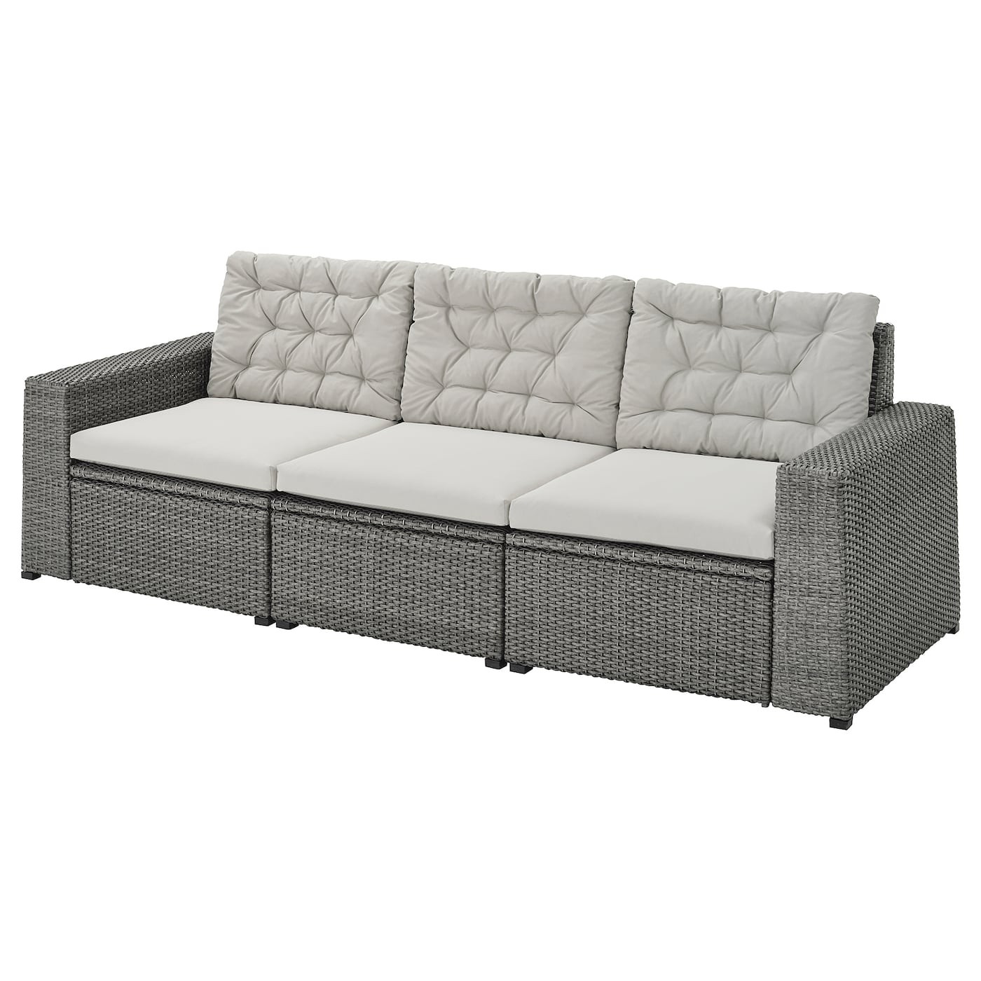 SOLLERÖN 3-seat modular sofa, outdoor