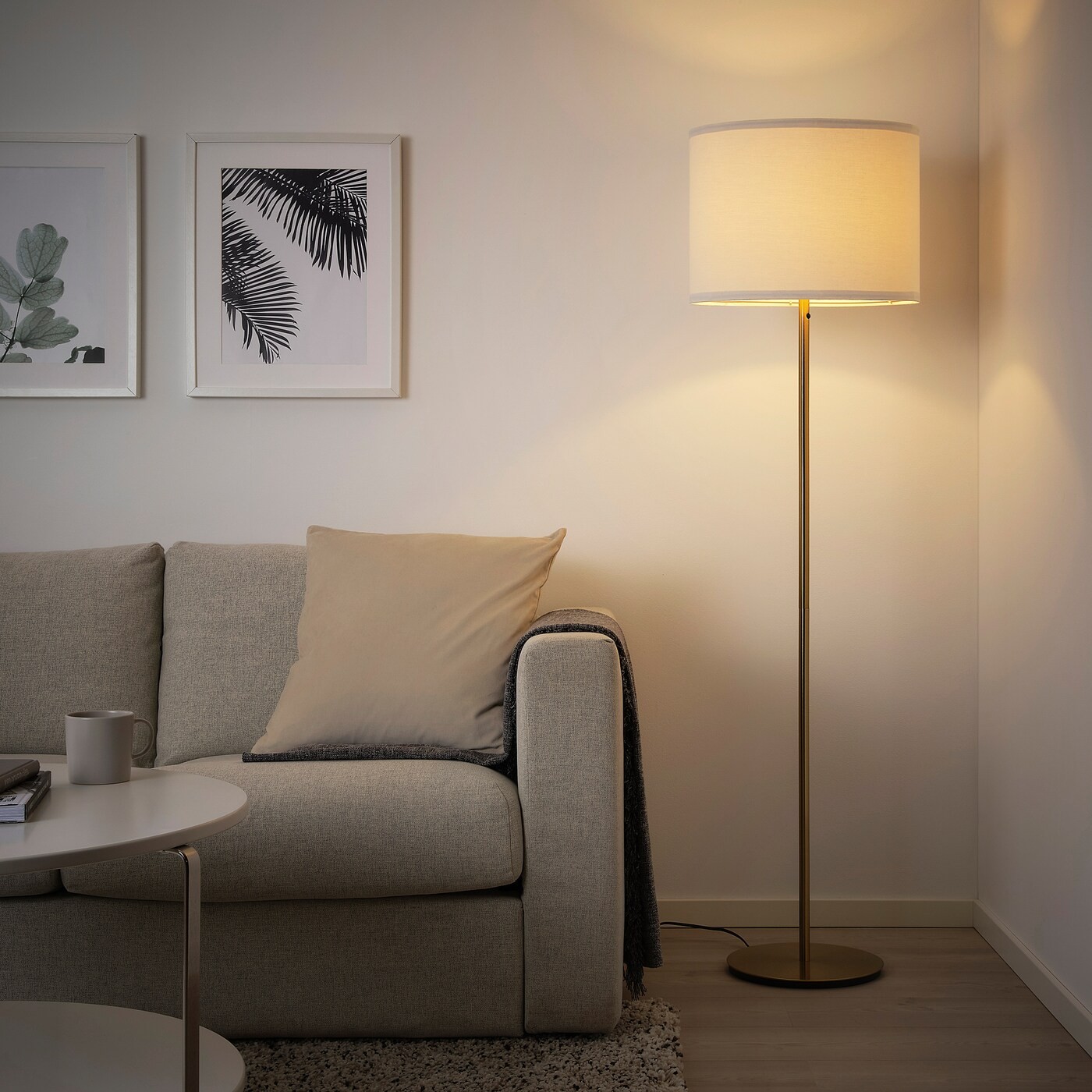 RINGSTA / SKAFTET Floor lamp