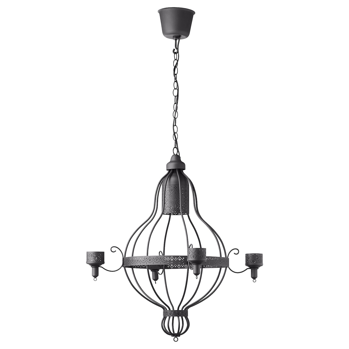 ÄPPELVIKEN Chandelier, 4-armed