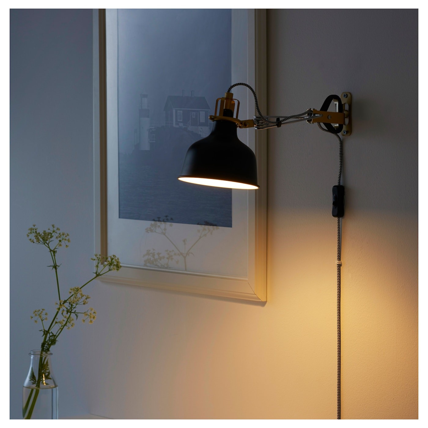 RANARP Wall/clamp spotlight