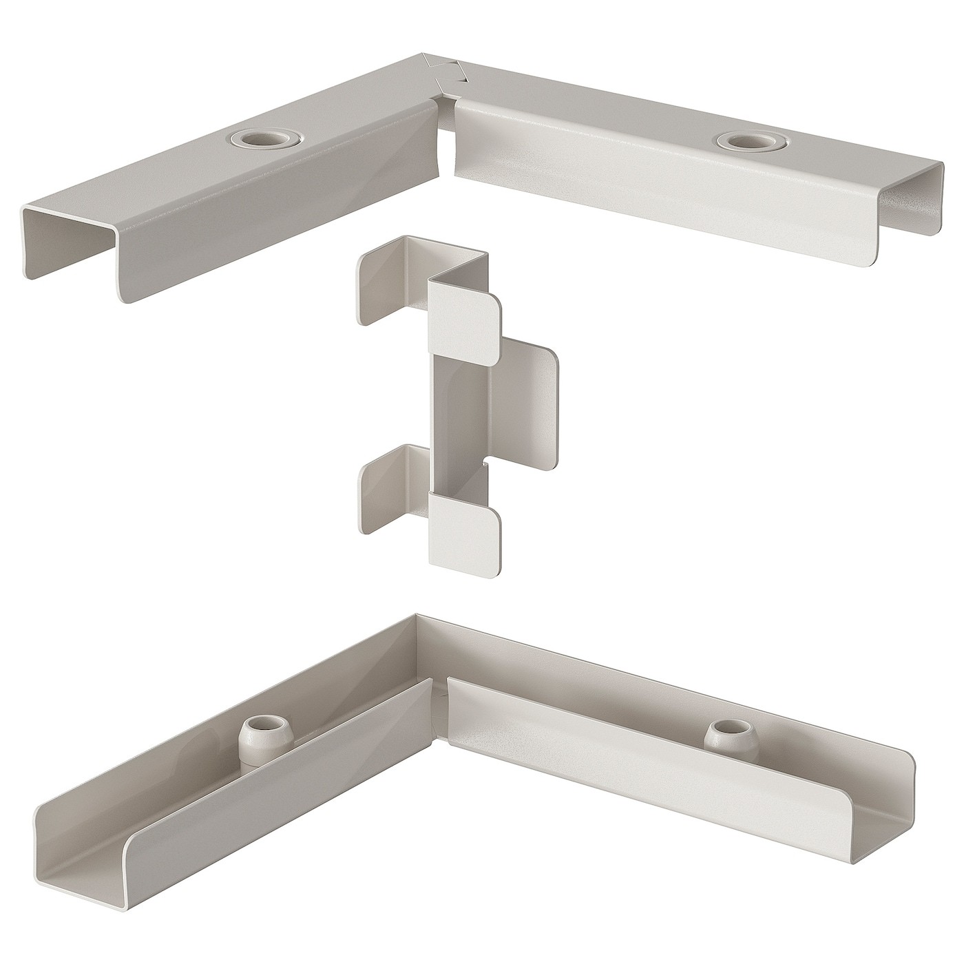 SIDORNA 3-pc crnr connection fittings set