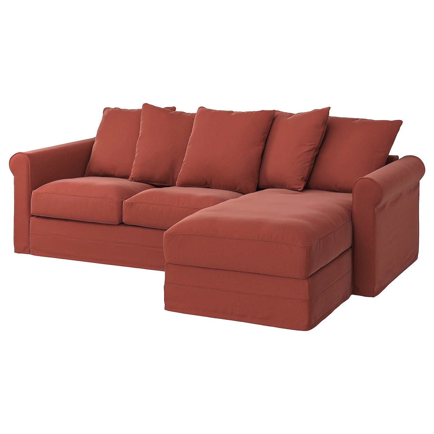 GRÖNLID 3-seat sofa with chaise longue