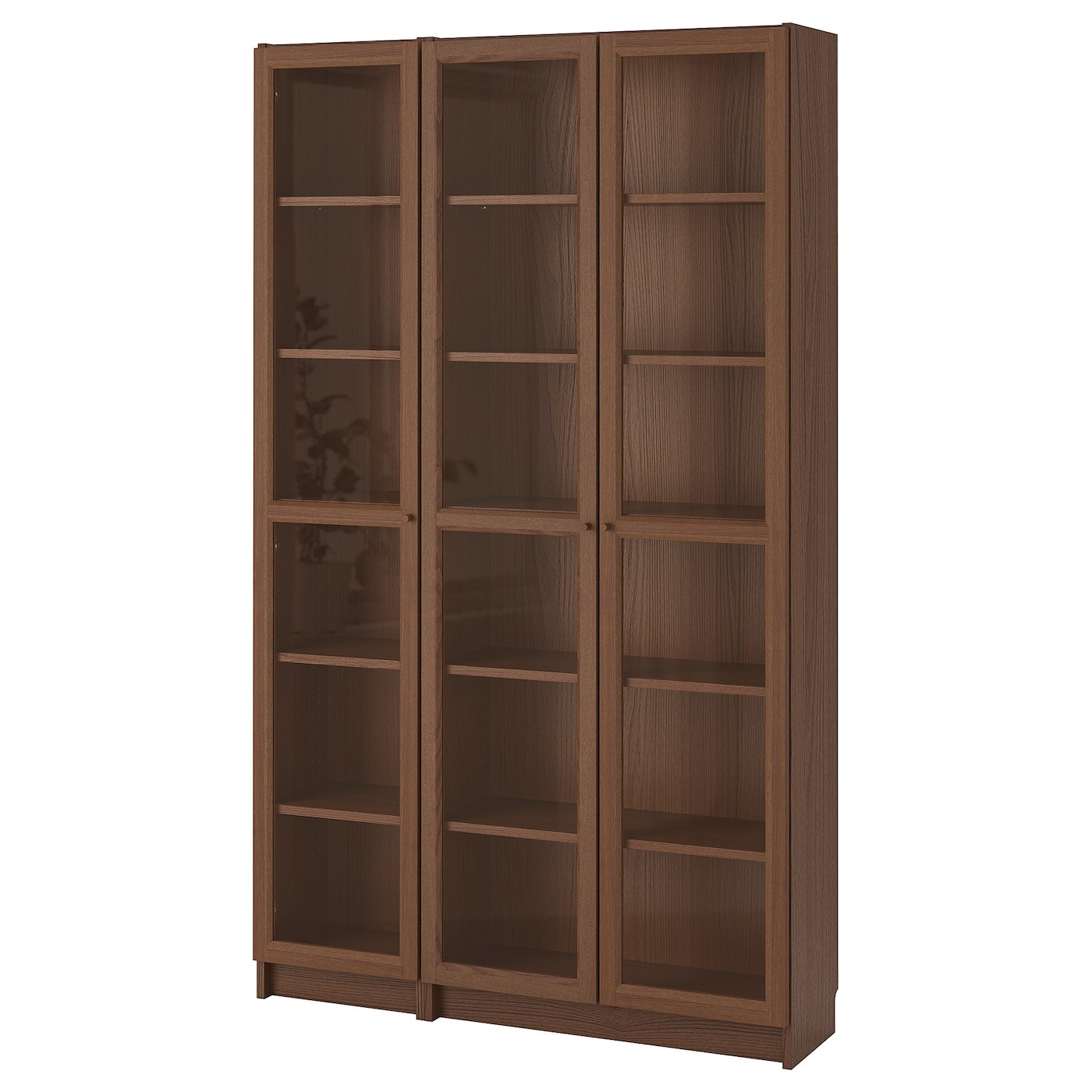 BILLY / OXBERG Bookcase with glass-doors