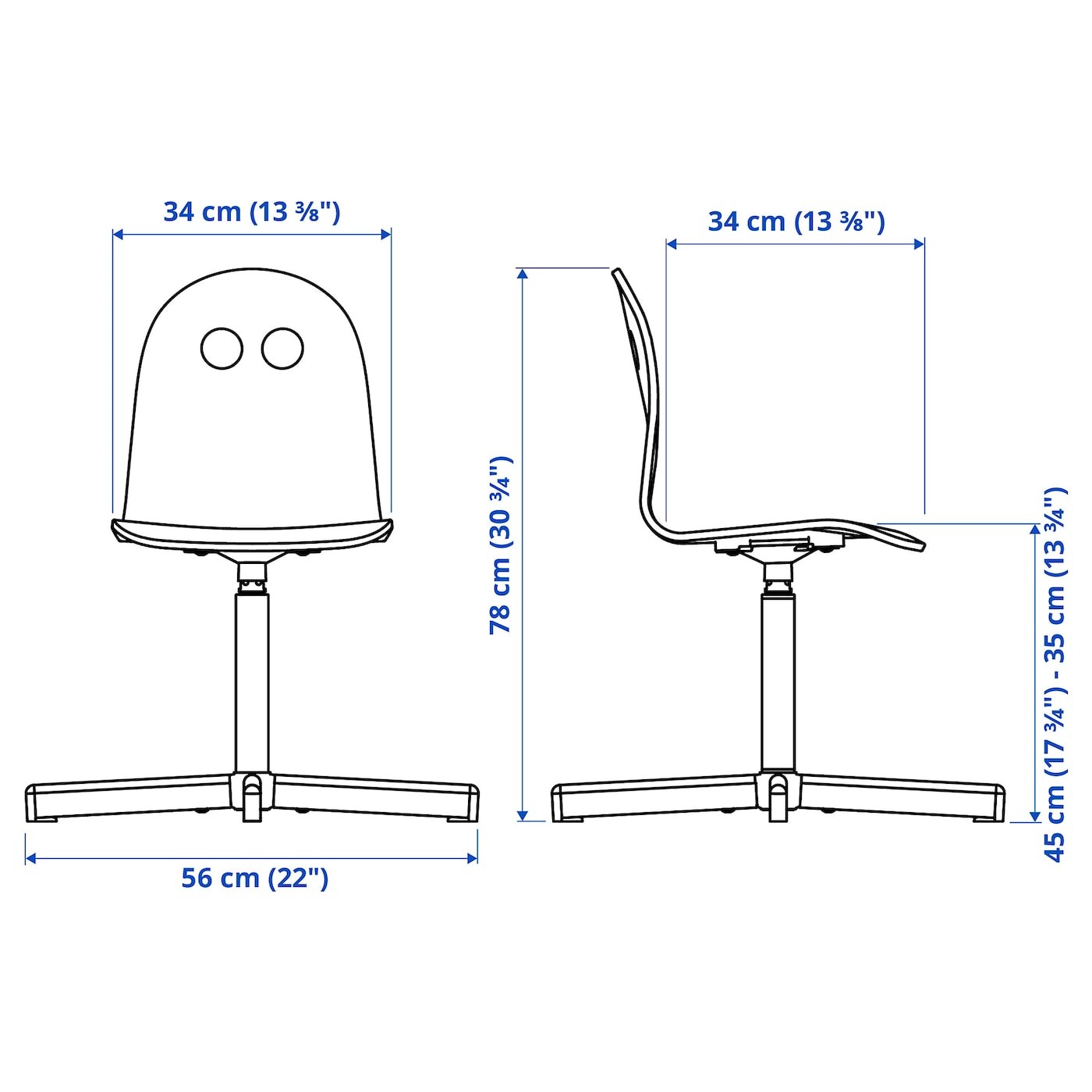 VALFRED / SIBBEN Children's desk chair