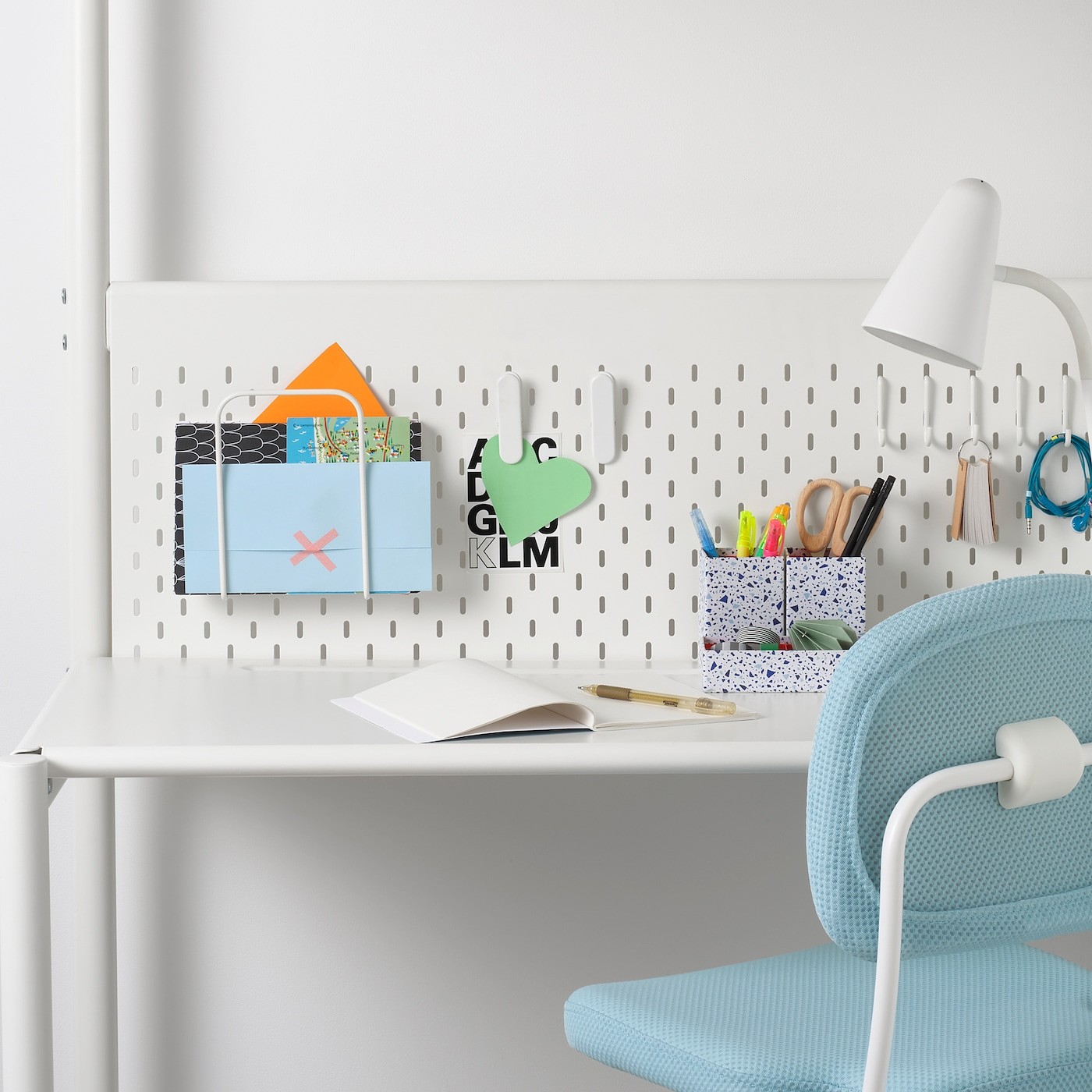 VITVAL Loft bed frame with desk top