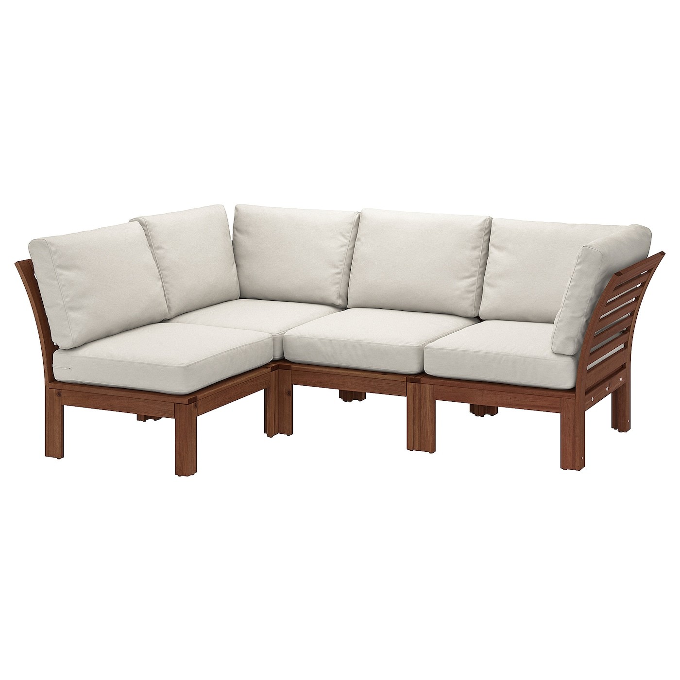 ÄPPLARÖ Modular corner sofa 3-seat, outdoor