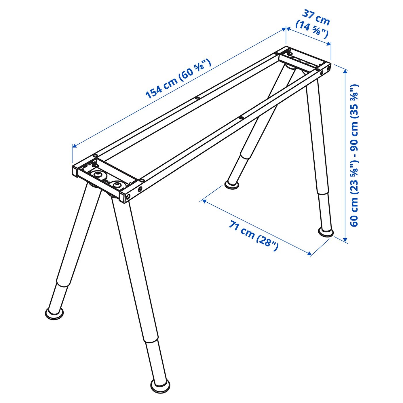 THYGE Frame for table top