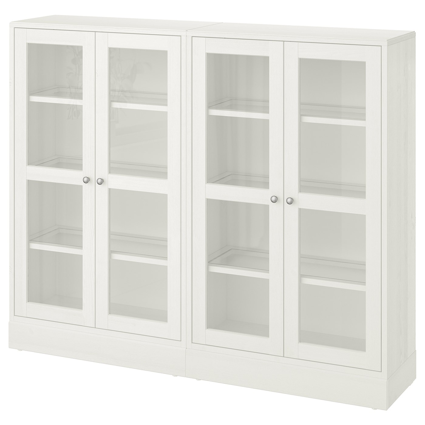 HAVSTA Storage combination w glass doors