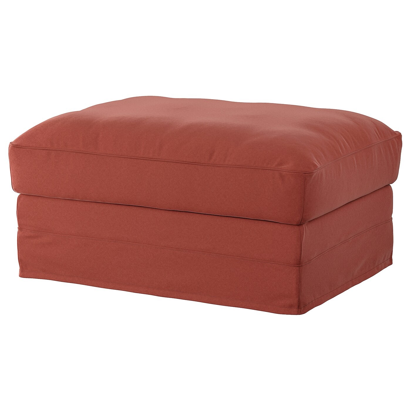 GRÖNLID Cover for footstool with storage