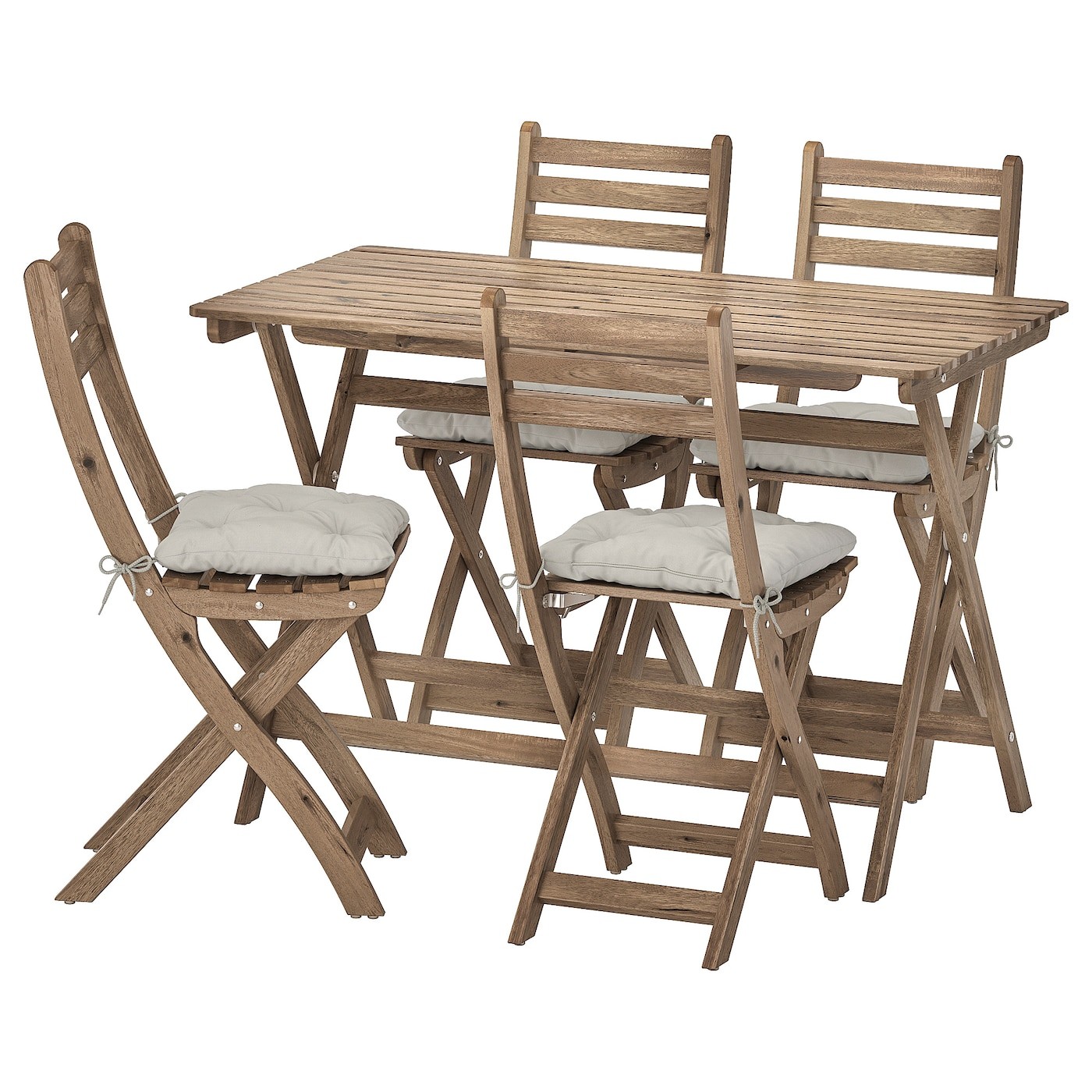 ASKHOLMEN Table+4 chairs, outdoor