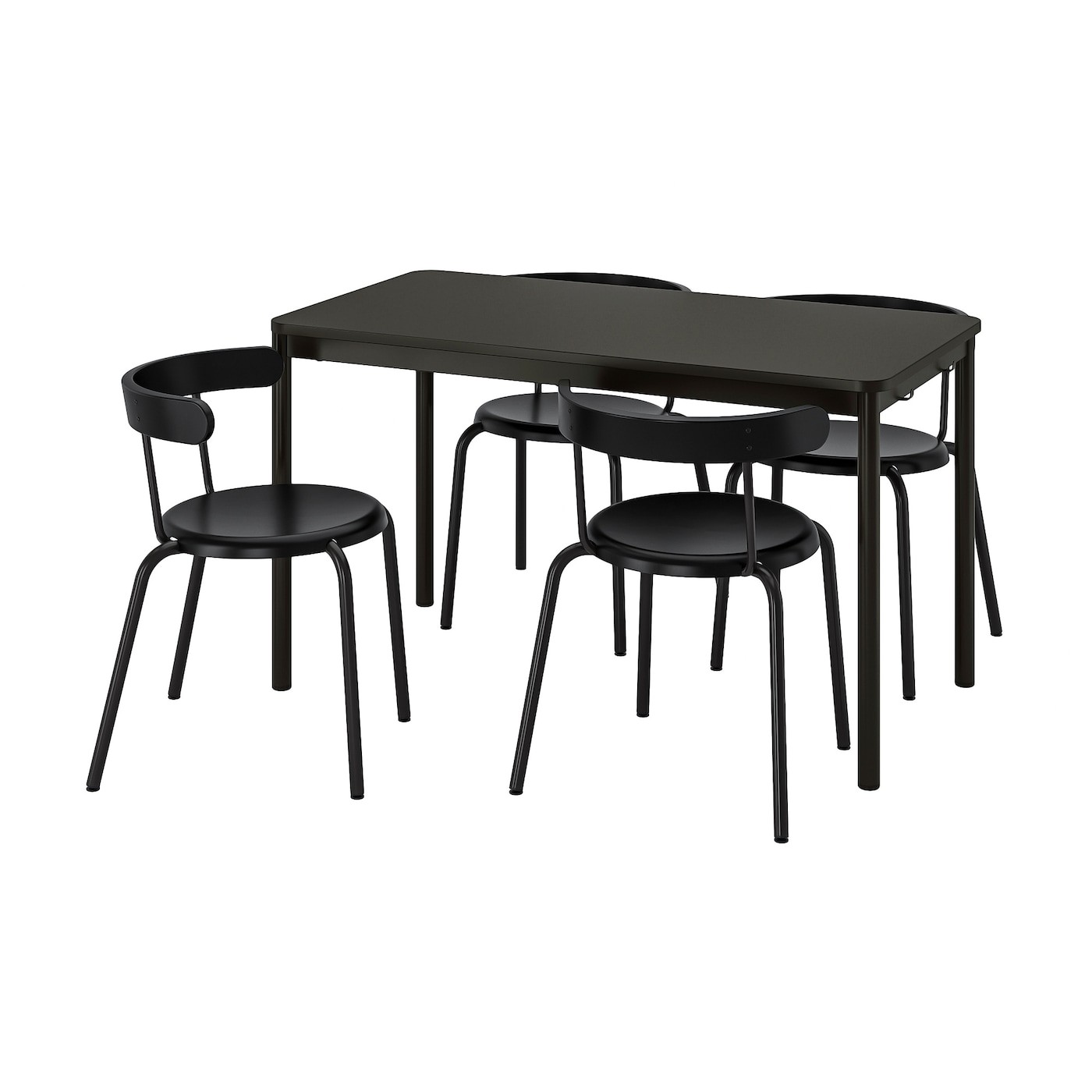 TOMMARYD / YNGVAR Table and 4 chairs