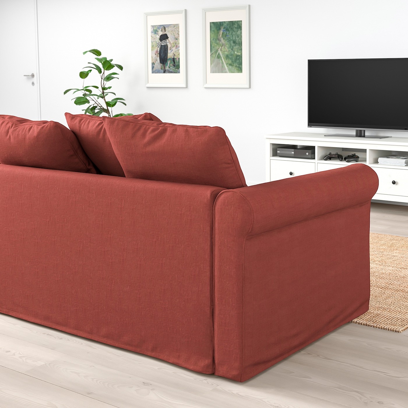 GRÖNLID 3-seat sofa-bed