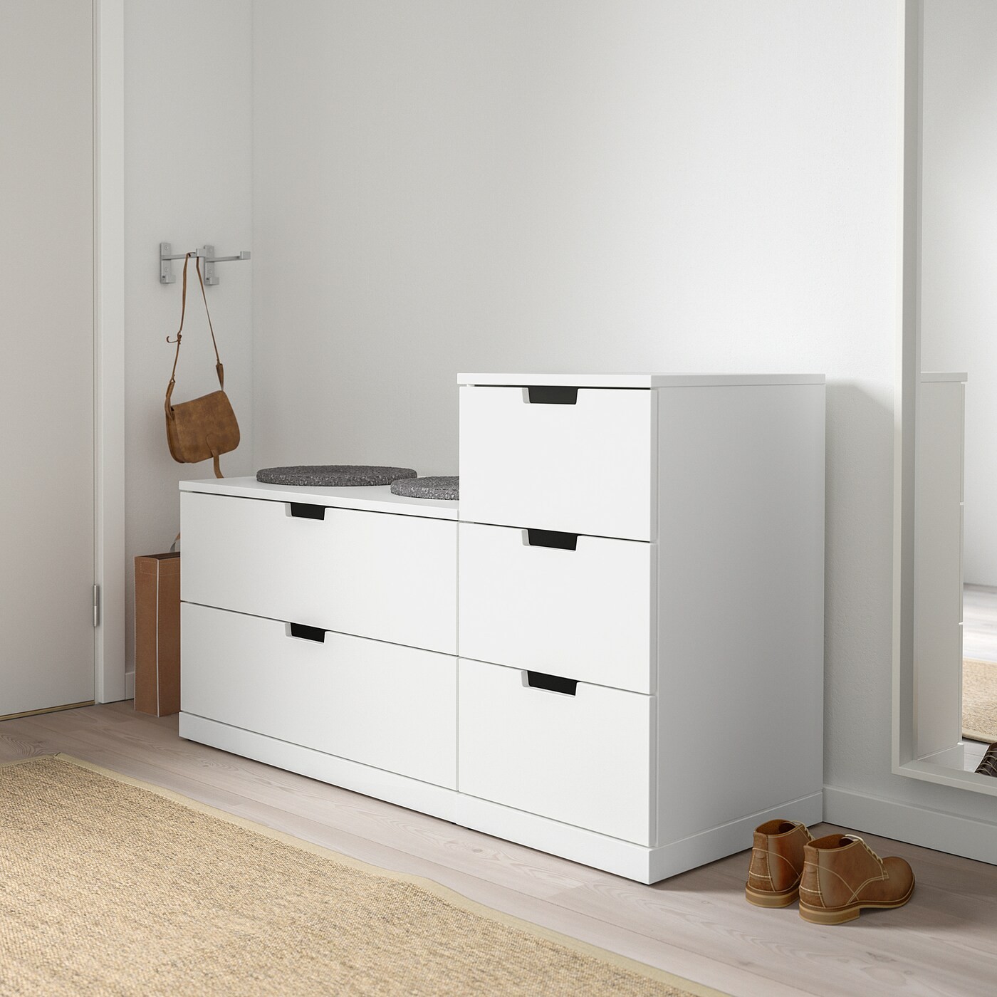 NORDLI Chest of 5 drawers