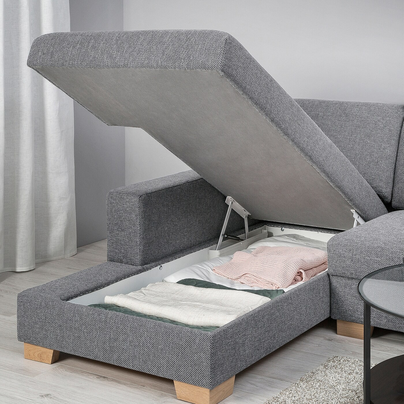 SÖRVALLEN Corner sofa, 5-seat