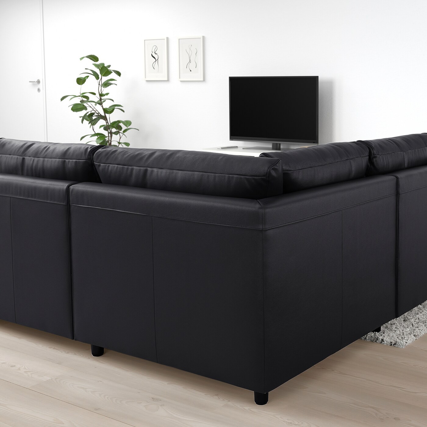 VIMLE Corner sofa, 4-seat