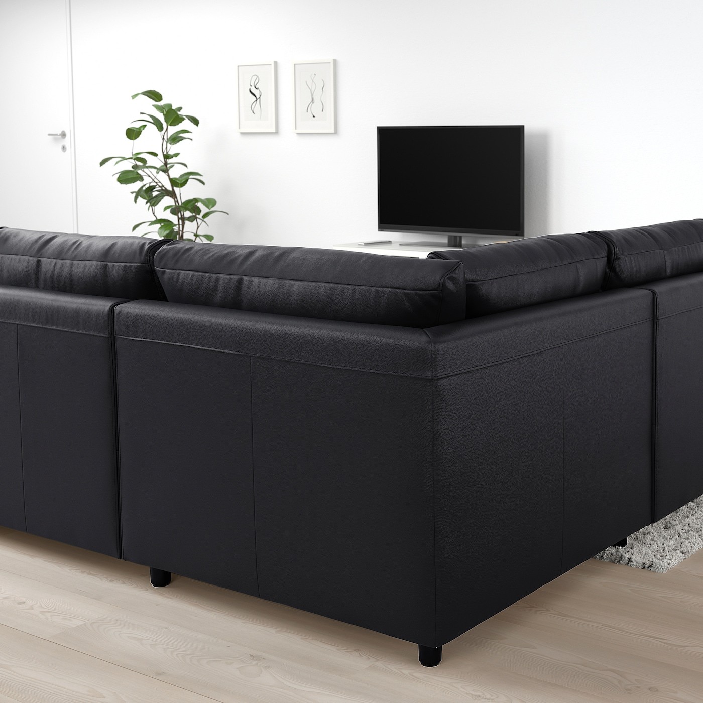 VIMLE Corner sofa, 3-seat