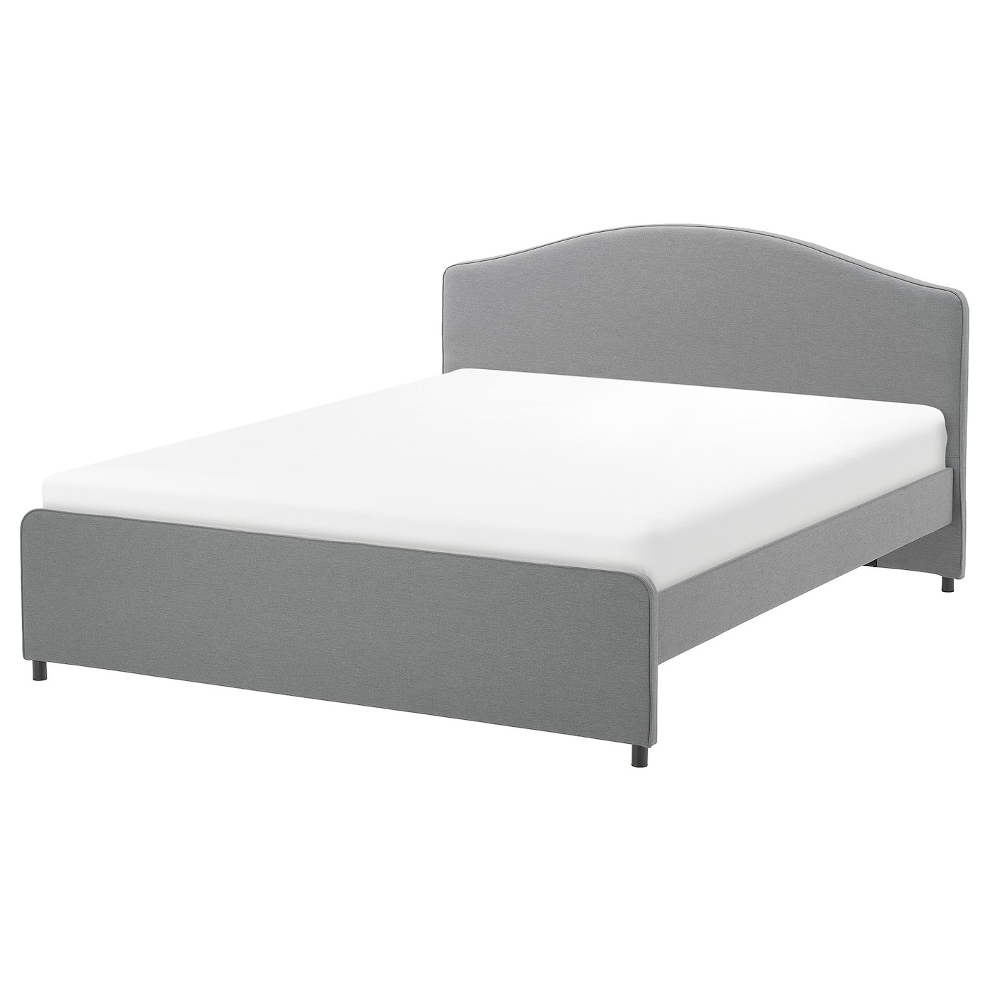 HAUGA Upholstered bed frame