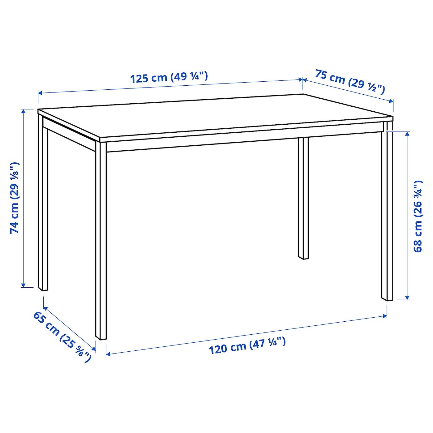 MELLTORP / TEODORES Table and 4 chairs