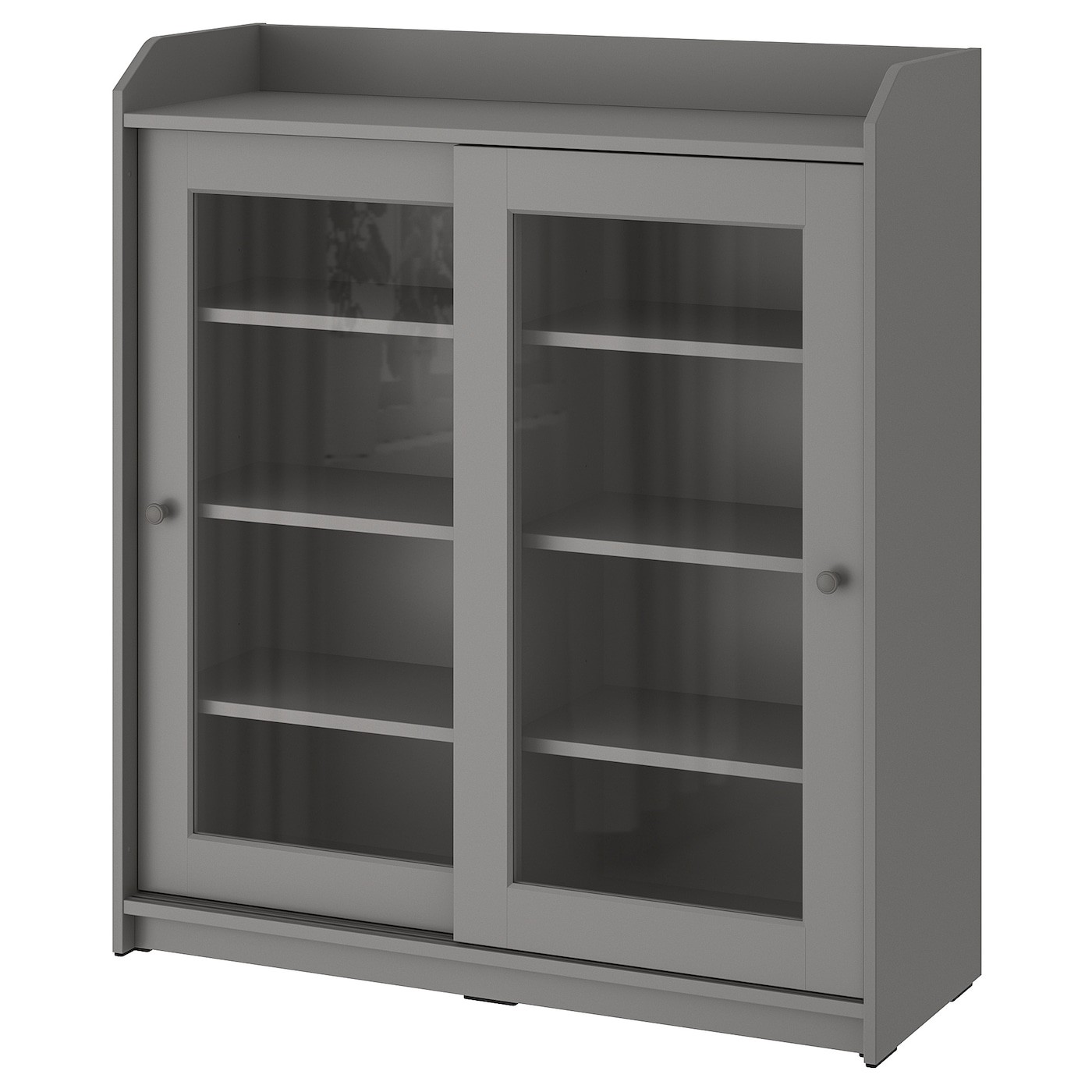 HAUGA Glass-door cabinet