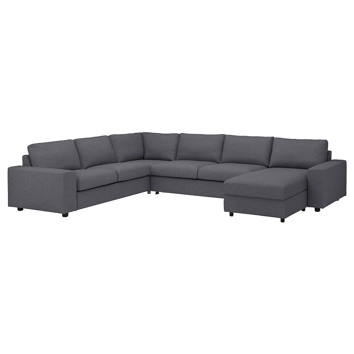VIMLE Cover for corner sofa-bed, 5-seat