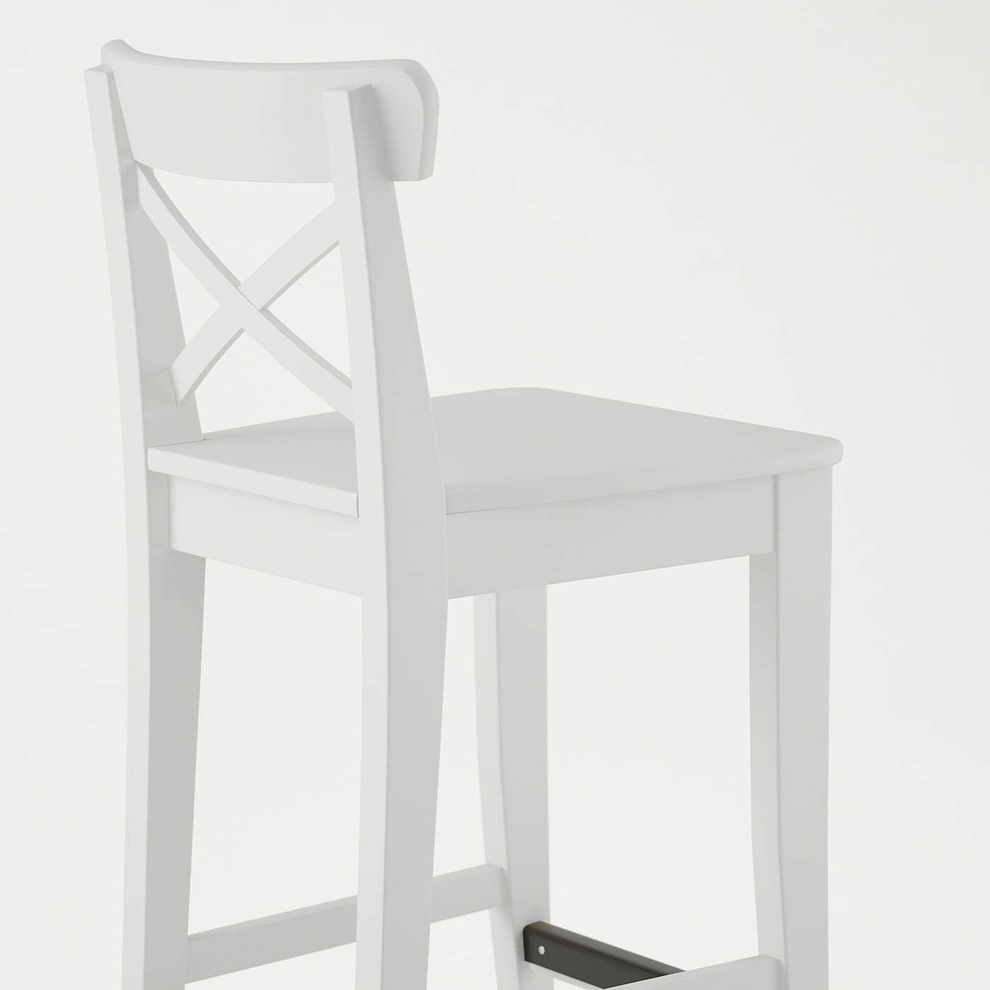 INGOLF Bar stool with backrest