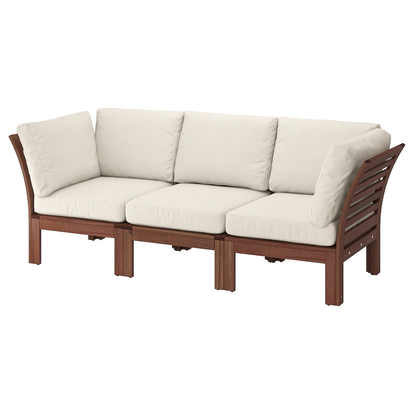 ÄPPLARÖ 3-seat modular sofa, outdoor