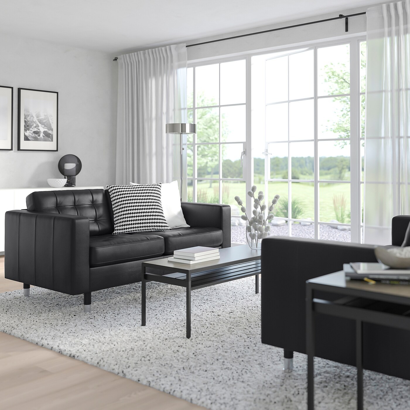 LANDSKRONA Two-seat sofa