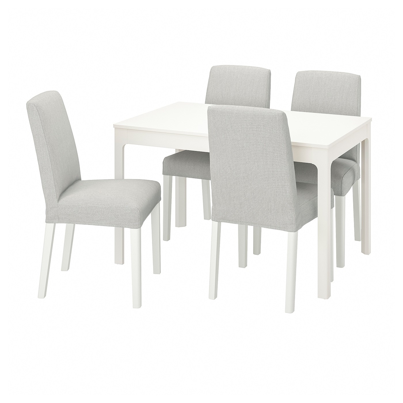 EKEDALEN / BERGMUND Table and 4 chairs