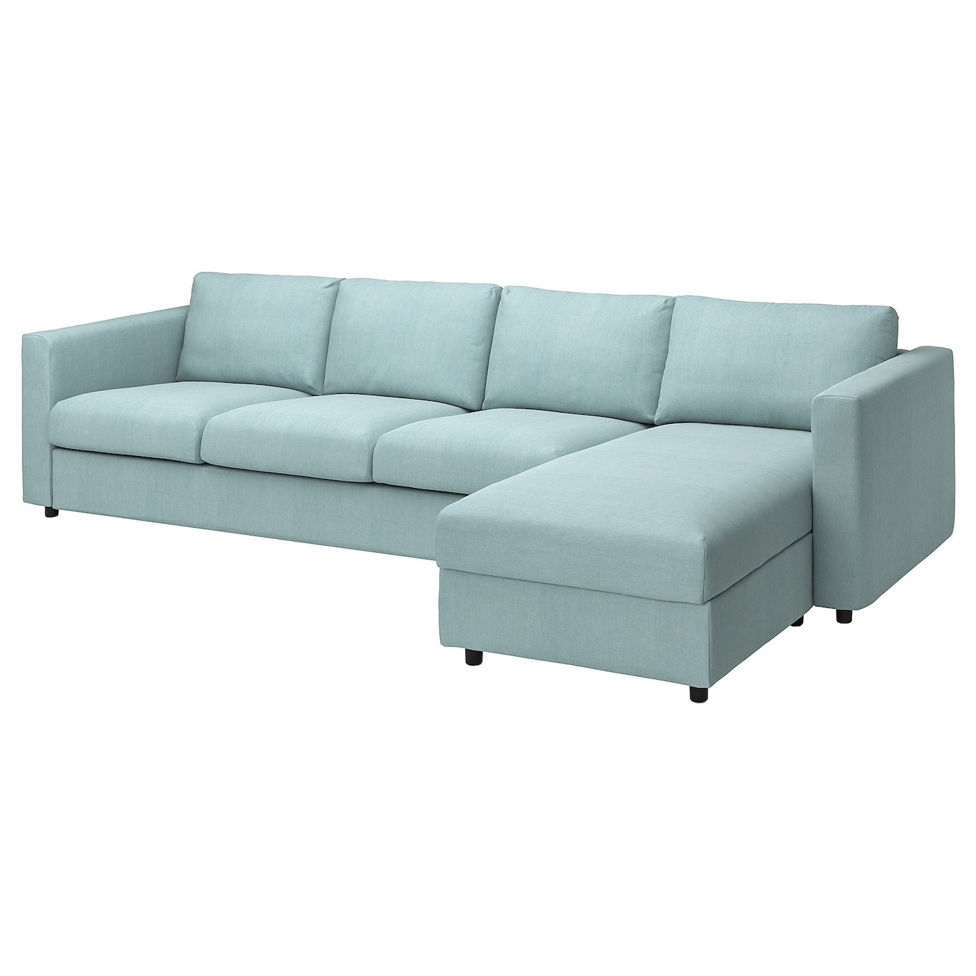 VIMLE Cover 4-seat sofa w chaise longue