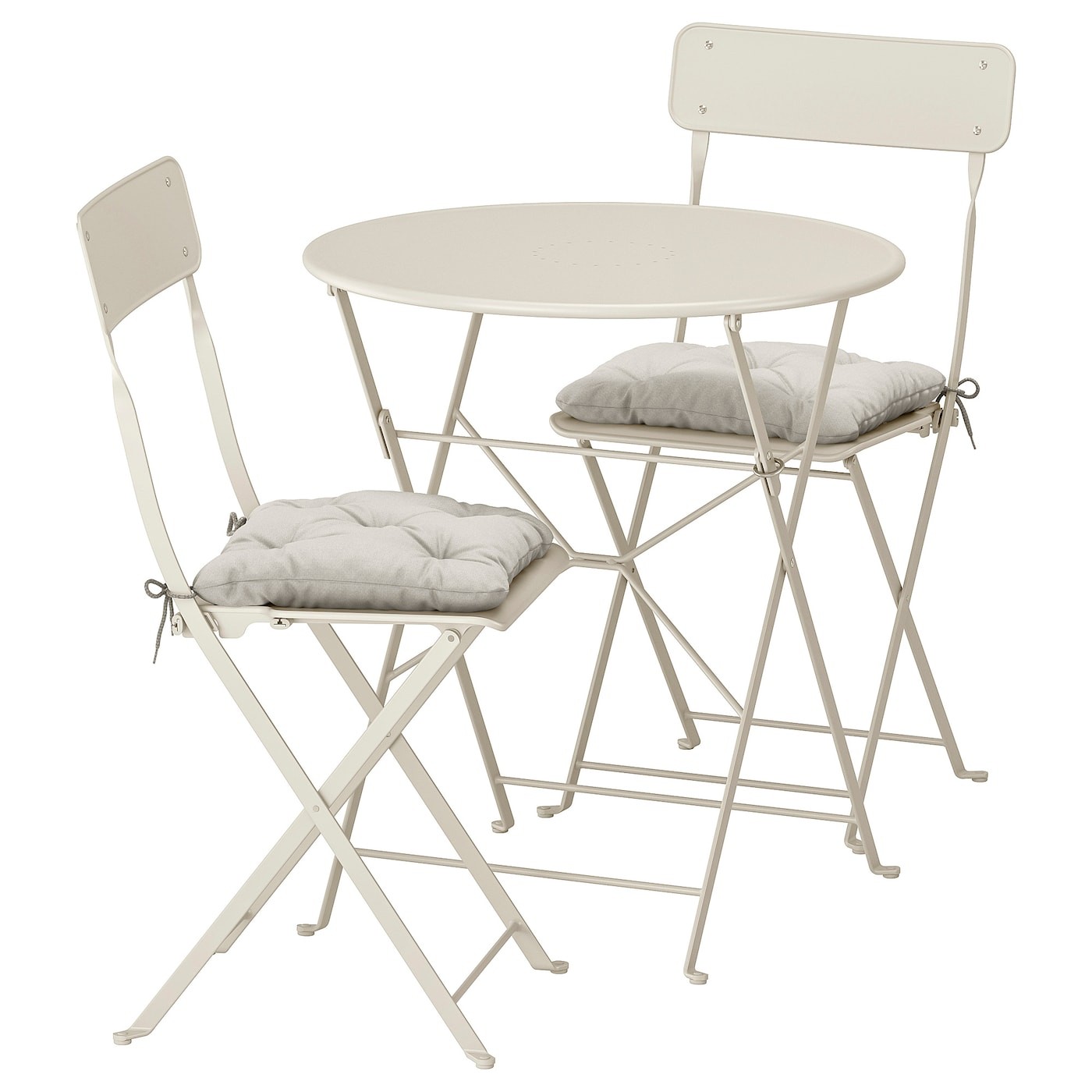 SALTHOLMEN Table+2 folding chairs, outdoor