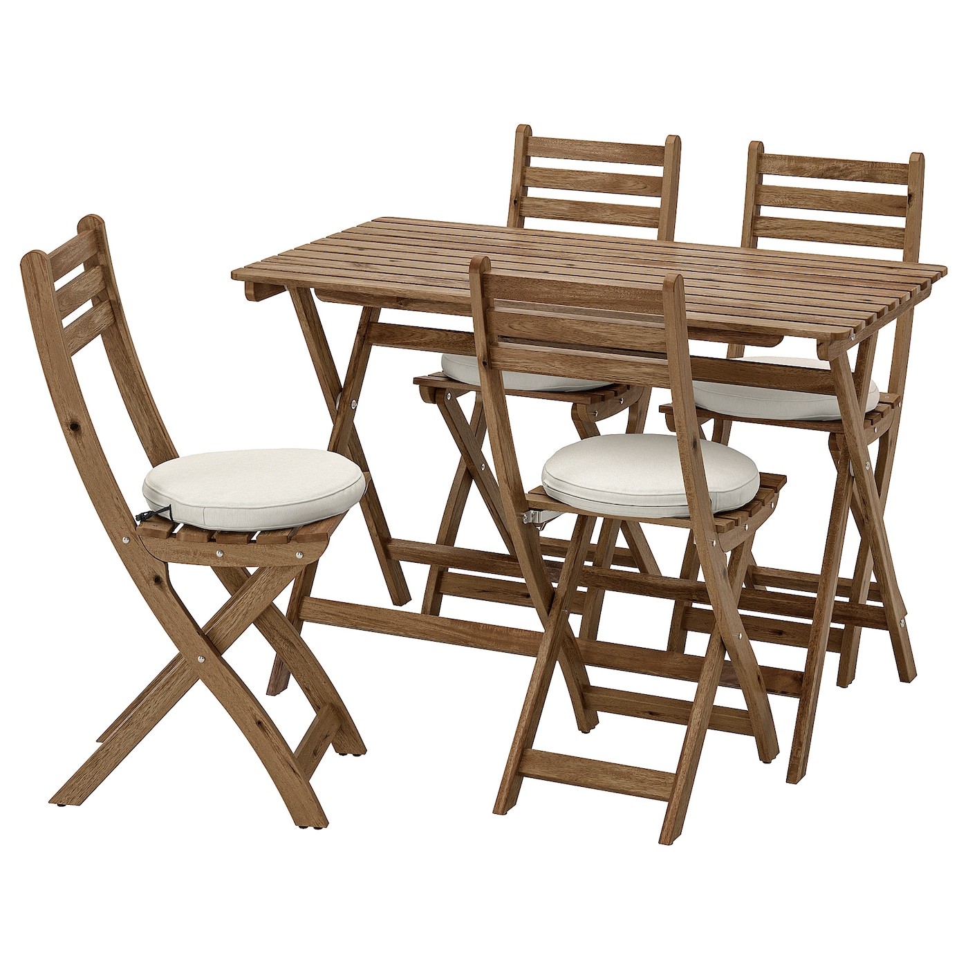 ASKHOLMEN Table+4 chairs, outdoor