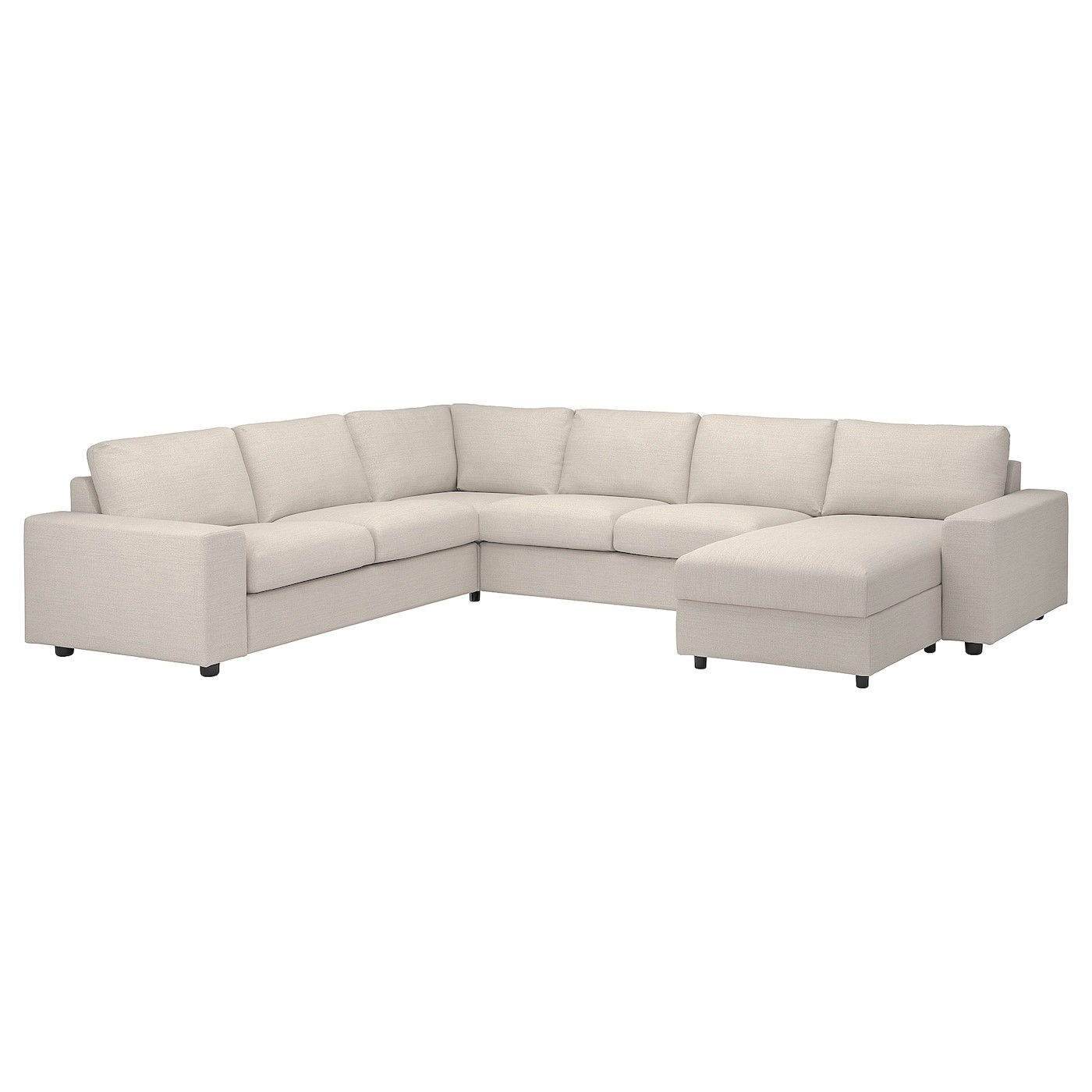 VIMLE Cover for corner sofa, 5-seat