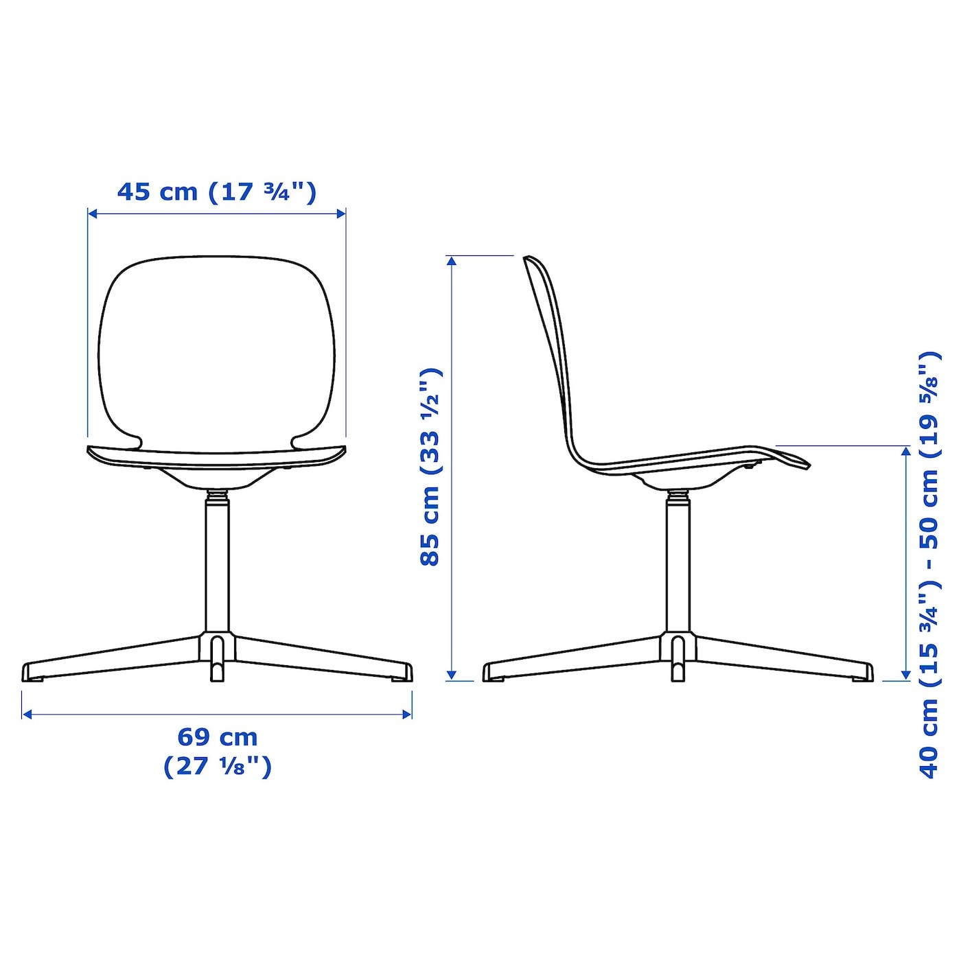 SVENBERTIL Swivel chair