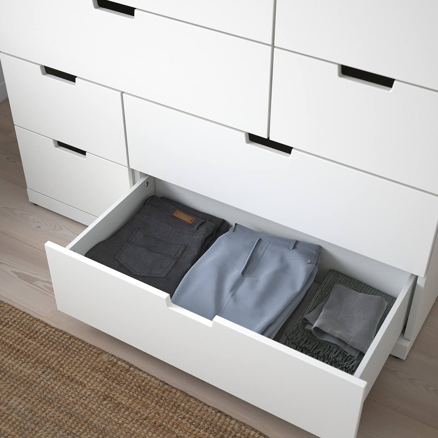 NORDLI Chest of 12 drawers