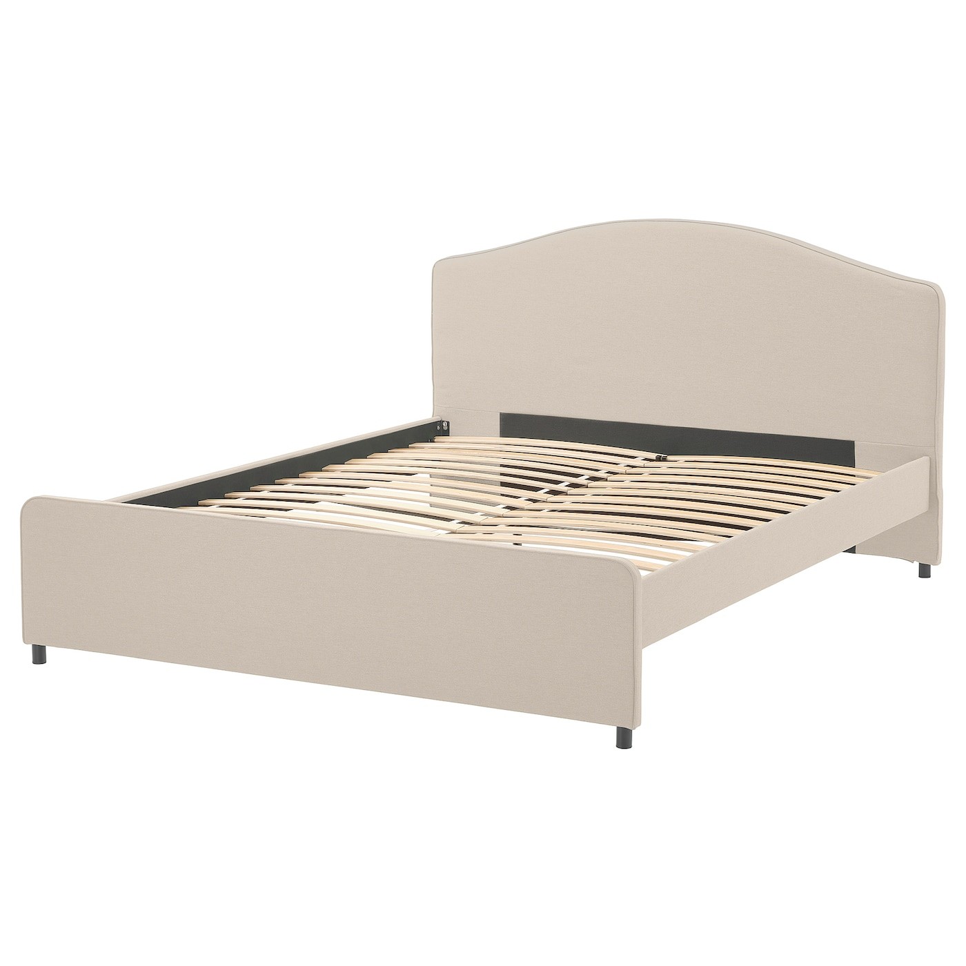 HAUGA Upholstered bed frame