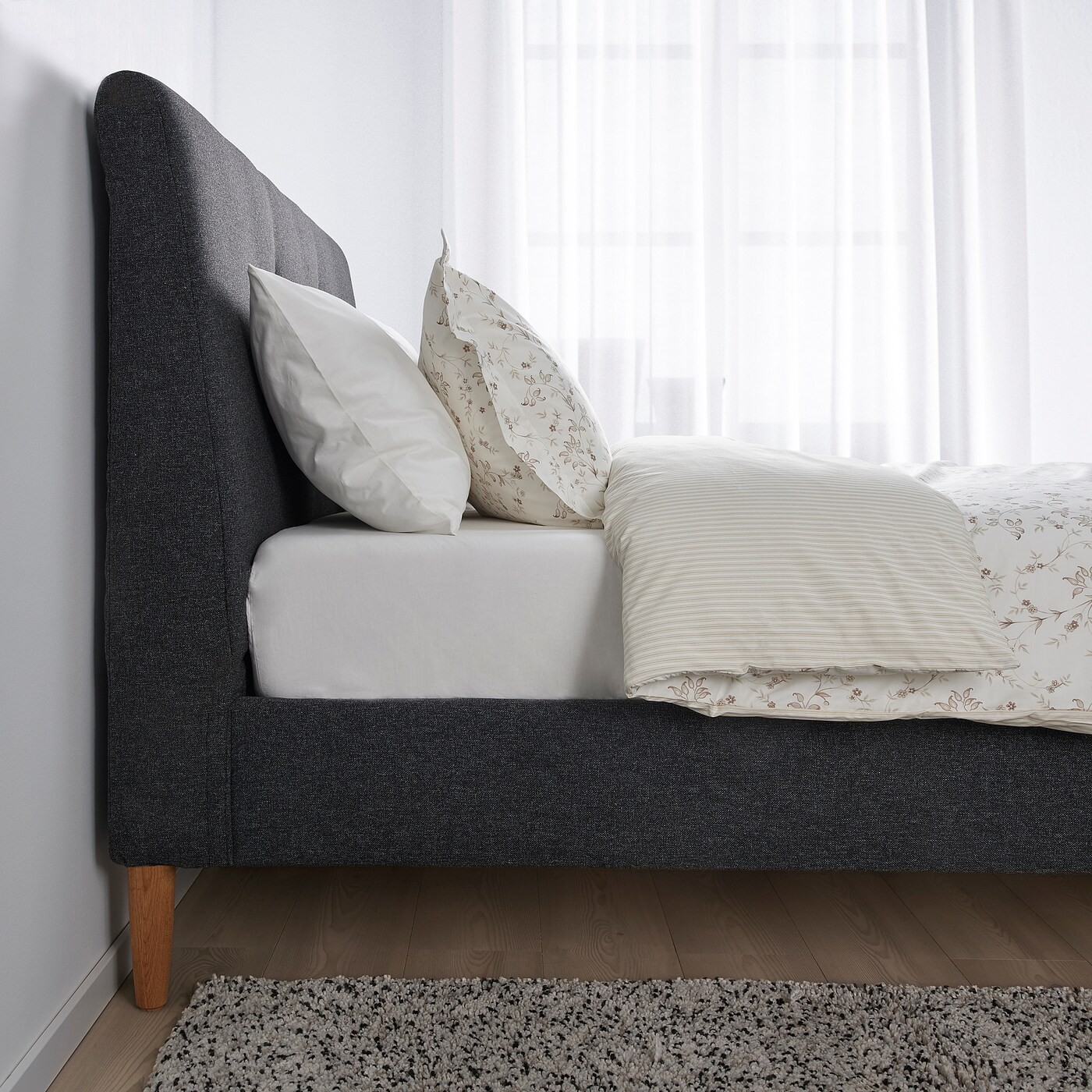 IDANÄS Upholstered bed frame