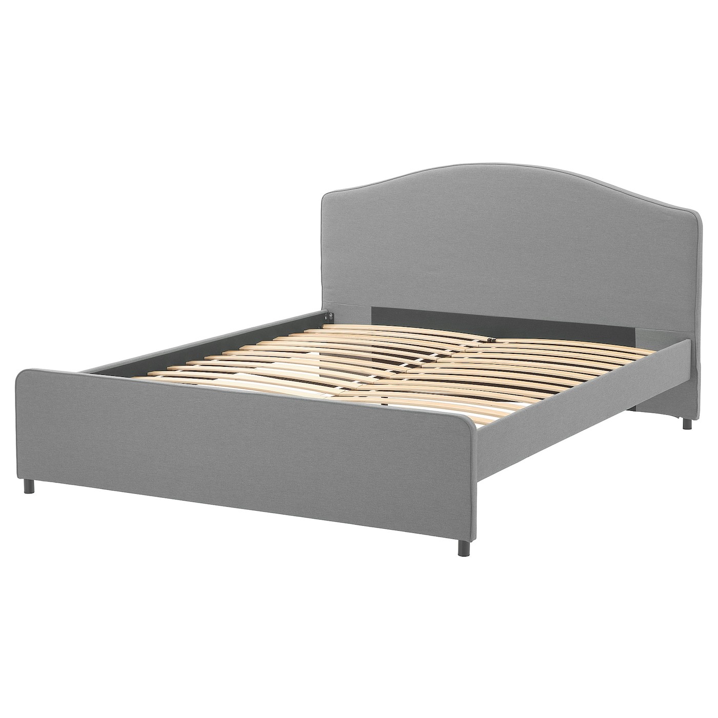 HAUGA Upholstered bed frame