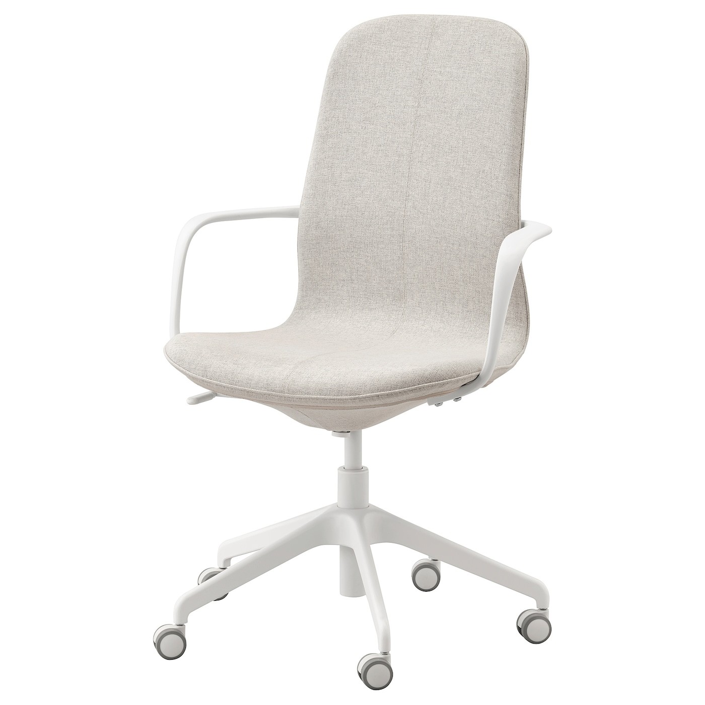 LÅNGFJÄLL Office chair with armrests