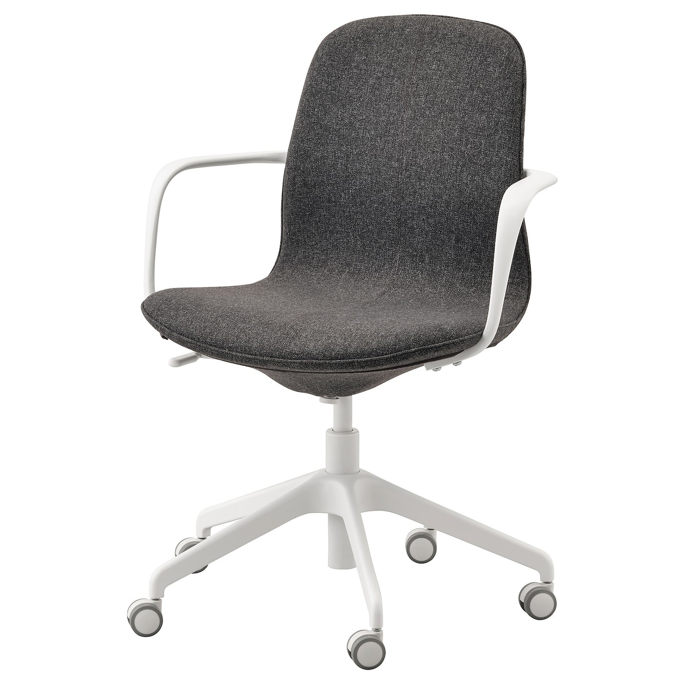 LÅNGFJÄLL Office chair with armrests